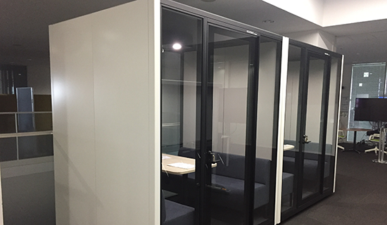 某メーカー内個室ブースの画像